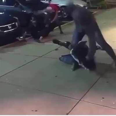 Entering the ring like the Road Warriors