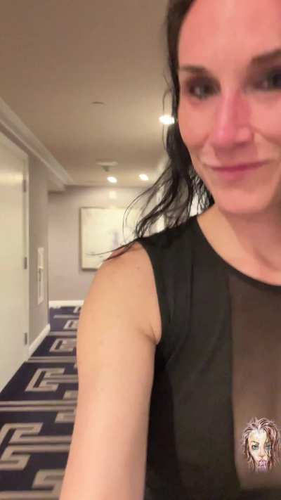 Post 7 guy gangbang! Quick cumwalk to the elevator!