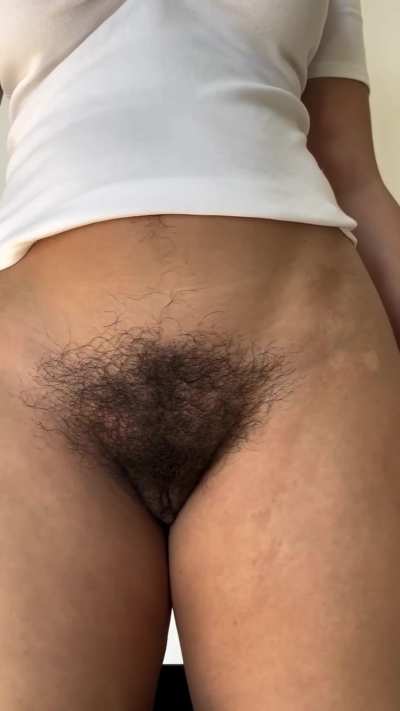 my bush would look better with your cum on it