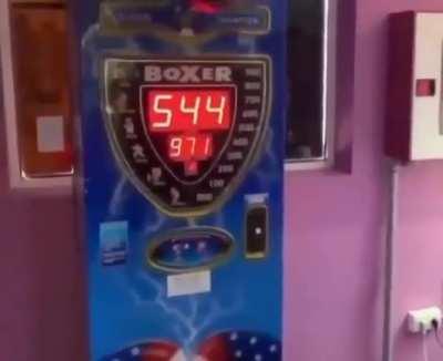 He's a bit too psyched