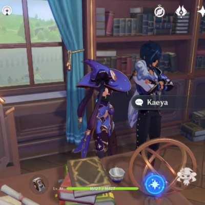 Kaeya only pays attention to one of my party members