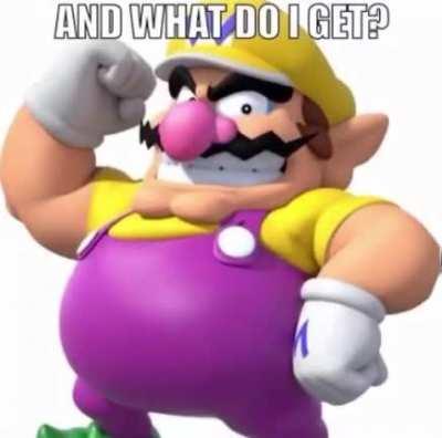 Wario grindset