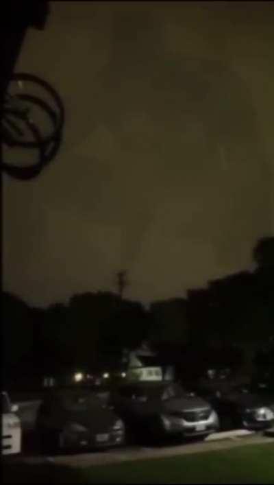 Texas was hit hard with thunderstorms last night