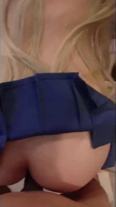 Shimakaze Cosplay lewd curves