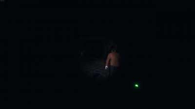 Ghost decided to walk back after the kill and scare me