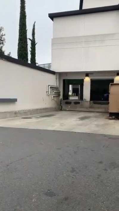 Inexperienced dude tries to do trick with no speed