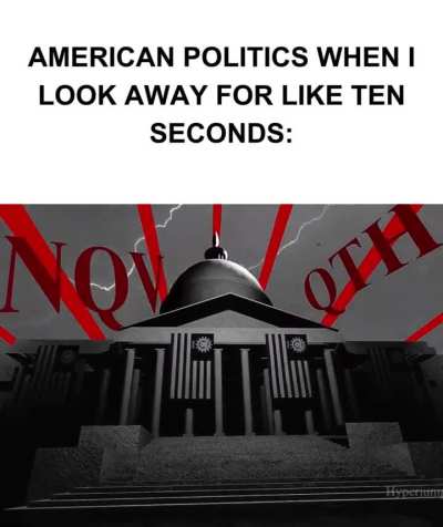 It's been less than a month and I guess QAnon is in control now