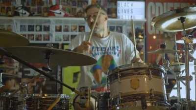 I hadn’t played in over a month. One of the longest creative droughts of my life. I received a DM from a kind stranger here on r/drums, who noticed my absence and wanted to send positive vibes. I was back behind the kit that same night. If someone is on y