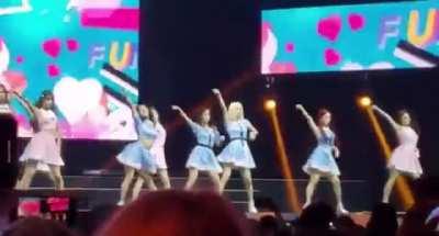 me and the gang at the FROMIS_9 CONCERT