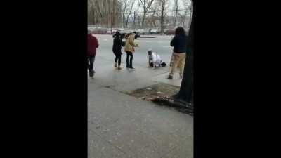 BX fight in the daylight!