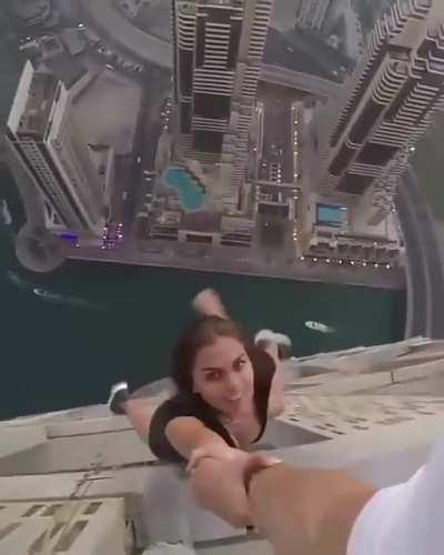 I was edging the whole time