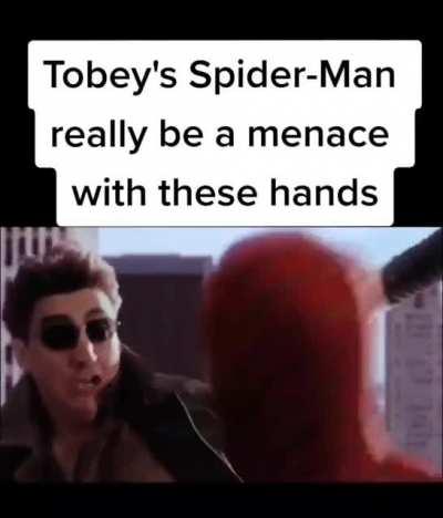 Say what you want, but in my honest opinion Tobey's Spider-Man throws hands like no other