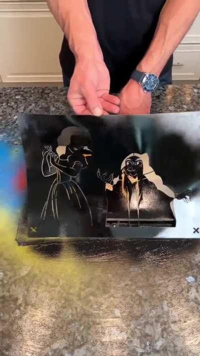 Dad gives a Mac laptop a makeover.