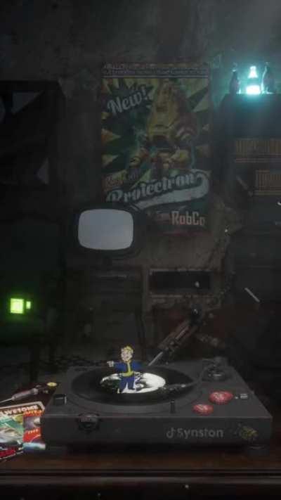 Hello fellow Couriers, made a fallout room!