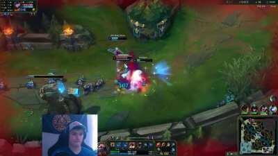 Alistar Hexflash Outplay.