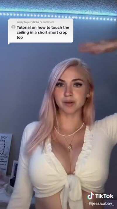 Tutorial on how to touch the ceiling