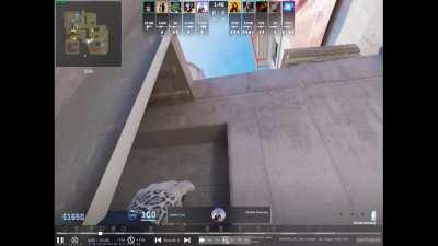 Cool smoke an opponent did to catch me off guard. 