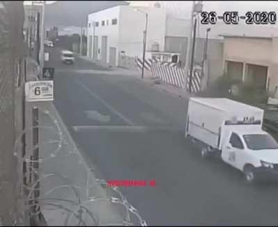 Speed bump at 88 mph.