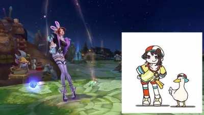 SUBARU DANCE IN LEAGUE OF LEGENDS AAAAH