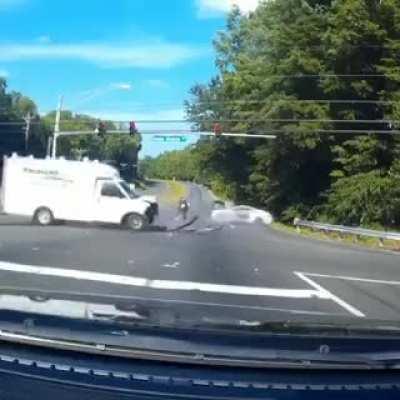 Insanely lucky idiot