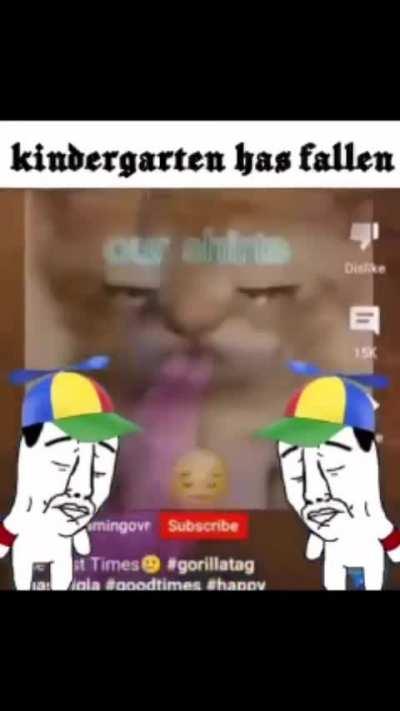 gorilla tag has fallen, millions must go to 1st grade