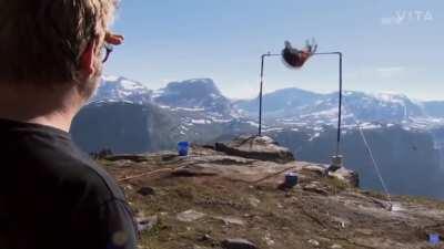 He's alive, he had parachute