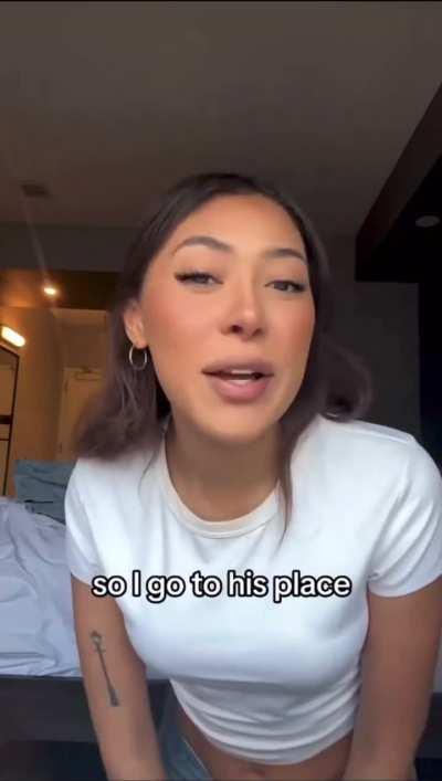 I just wanted him to like try, and for me to be like no, you know what I mean? Now I feel ugly. 