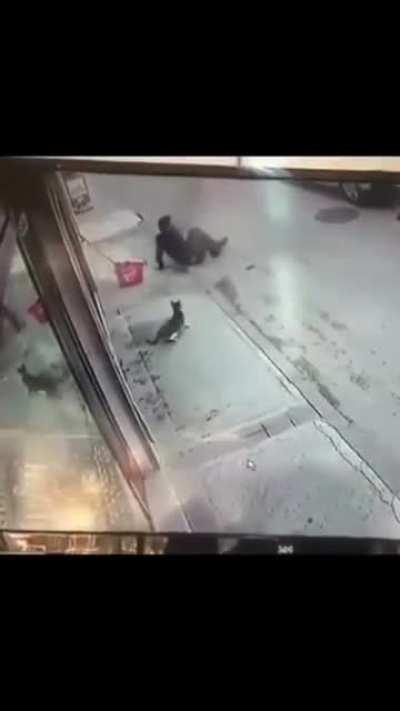 Attacking first then asking if you’re okay