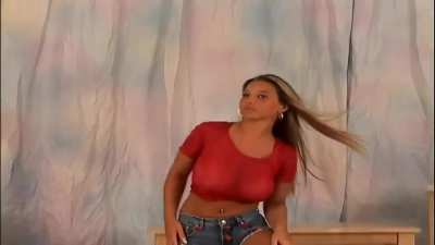 Christina Short Shorts