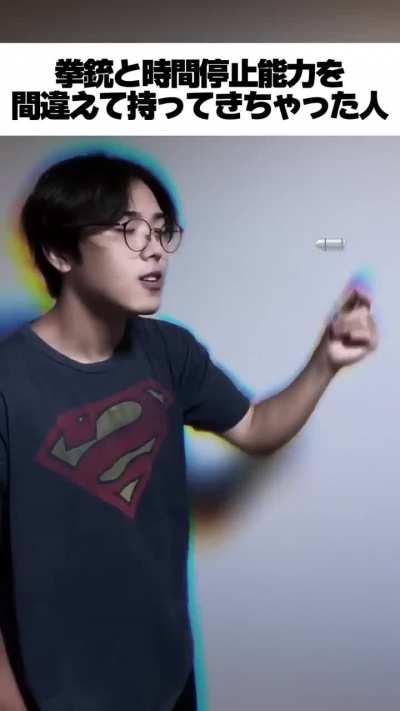 When you have an overpowered ability but don't understand physics.