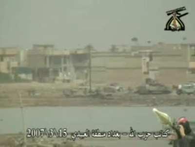 Kataib Hezbollah Multiple IED attack on American Troops (Resulting in 4 KIA) in Al Ubaydi District,Baghdad-Iraq (15-3-2007)