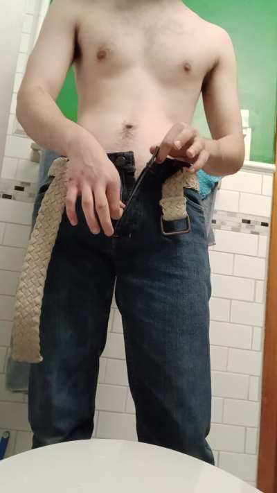 Gotta get these jeans off me