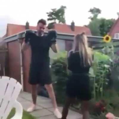 HMJB while I practice my southpaw