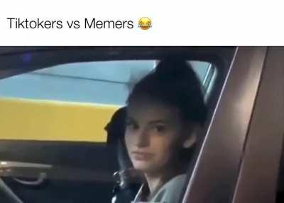 She was so happy until 😂