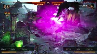 Practical 50% Li Mei and Scorpion combo