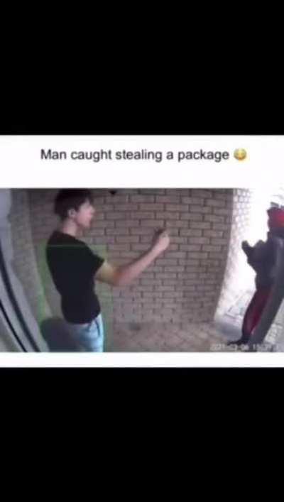Robbing a package