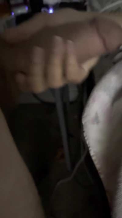 Hubby is trying not to cum [oc]