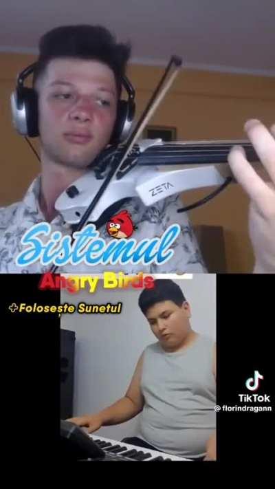 Well, we, romanians, have a angry birds song version too, and is a freacking banner 