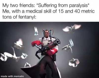 And if that don’t work, use more fentanyl