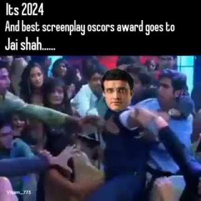 Jay shah deserves an Oscar 