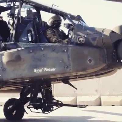 AH-64 Apache's helmet gun tracking system