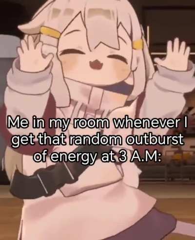 I'm gonna regret it in the morning