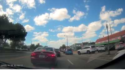 I was the victim of a idiot today [OC]