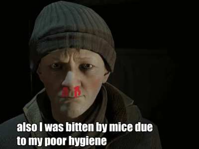 Voiced version of pathologic doctor house