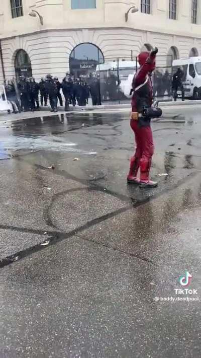 French protests be like...