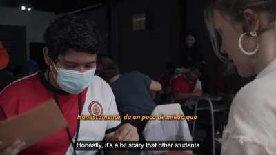 Hal Finney high school cafeteria inauguration in El Salvador