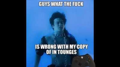 I see nothing out the 😳