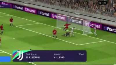 The Inzaghi lucky goal on Kahn in AC Milan vs Bayern München Champions League 2005/2006