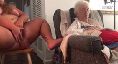 Spending time with grandma