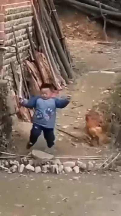 Adam did by raising his Power Sword and proclaiming, 